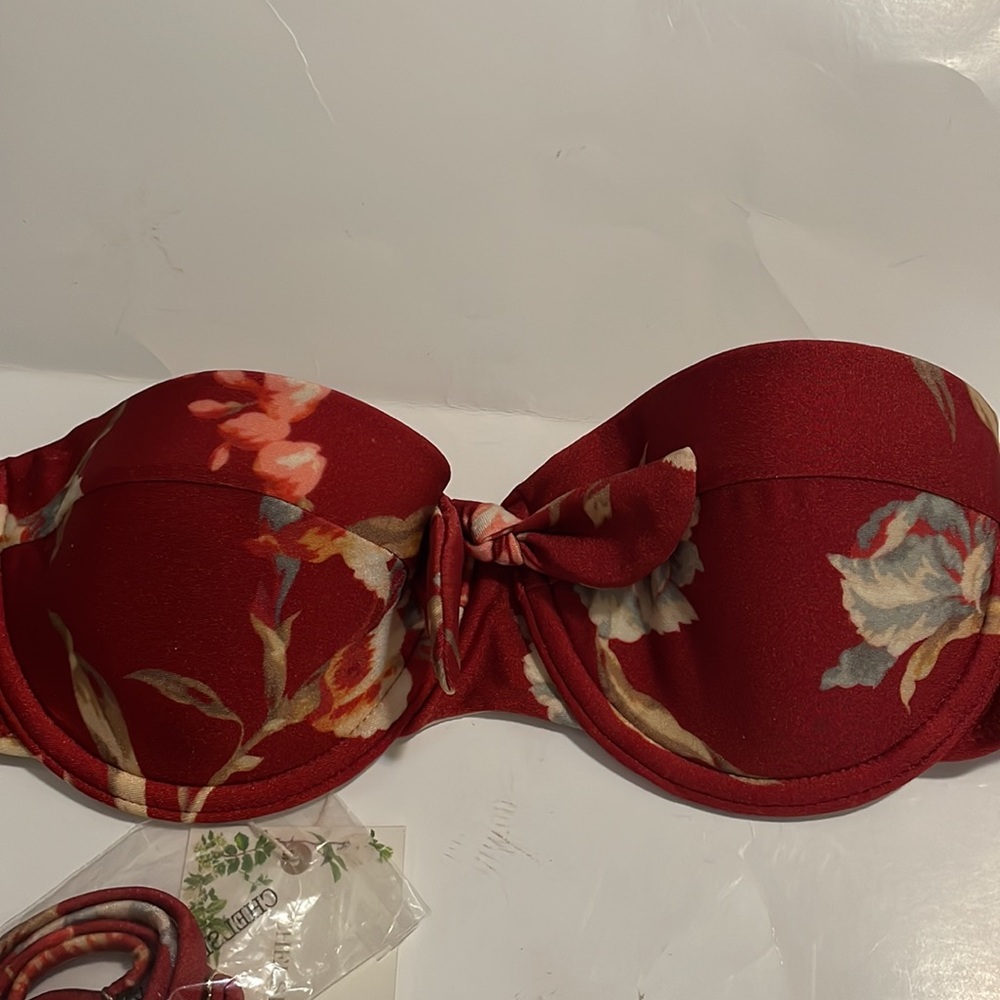 NWT Chelsea and Violet Swim Top Only Size Small - Picture 2 of 7